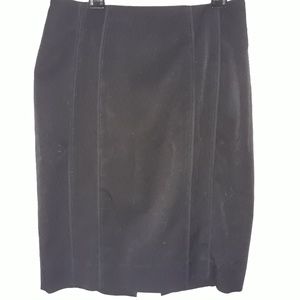 White house black market pencil skirt 4P black